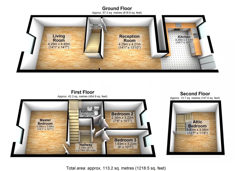 Floorplan for Watery Lane, Whitehall, Darwen