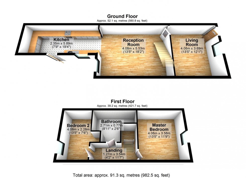 Floorplan for Lightbown Street, Darwen