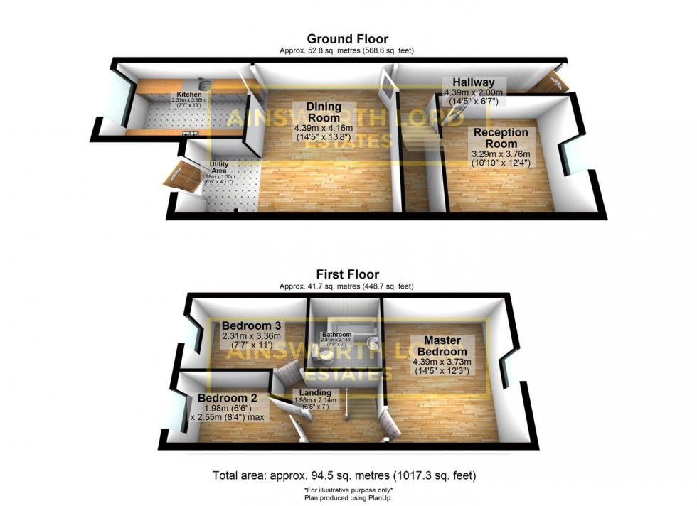 Floorplan for Lynthorpe Road, Blackburn