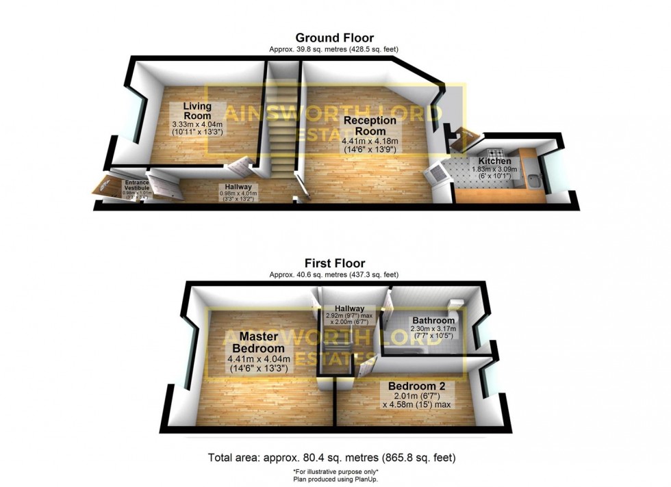 Floorplan for Wensley Road, Blackburn