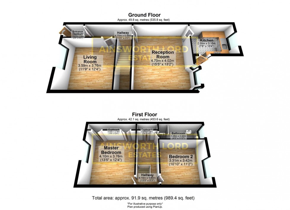 Floorplan for Lynthorpe Road, Blackburn