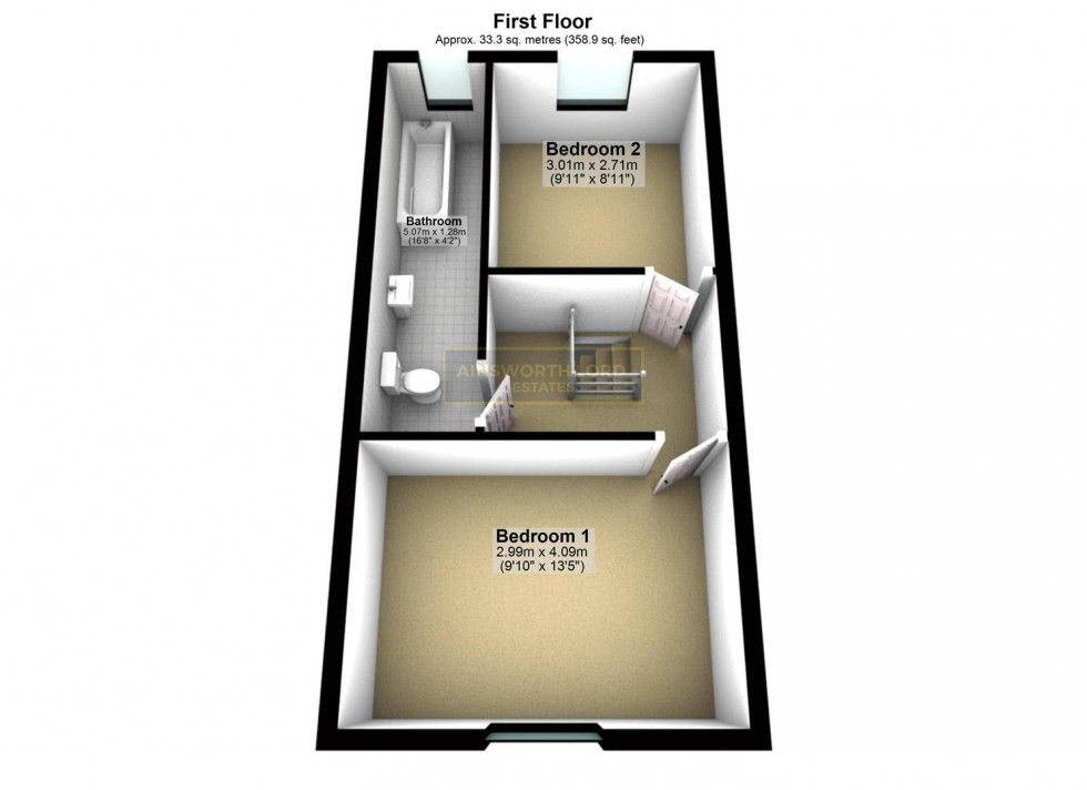 Floorplan for New Wellington Street, Mill Hill, Blackburn