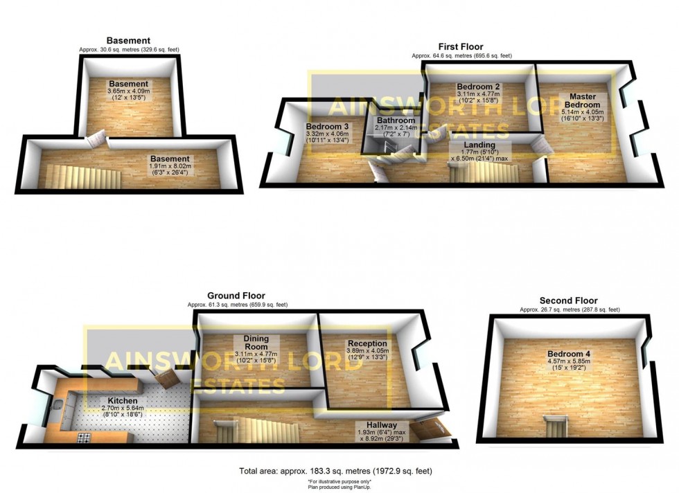 Floorplan for Bolton Road, Darwen