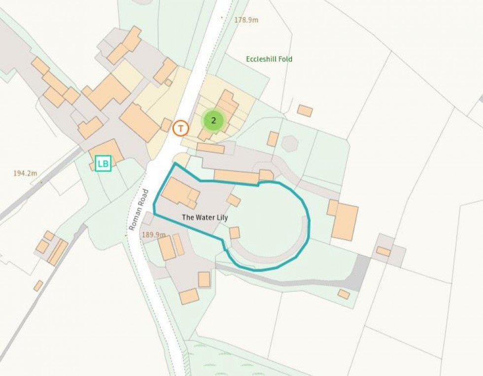 Floorplan for Detached Property with Land, Eccleshill, Darwen