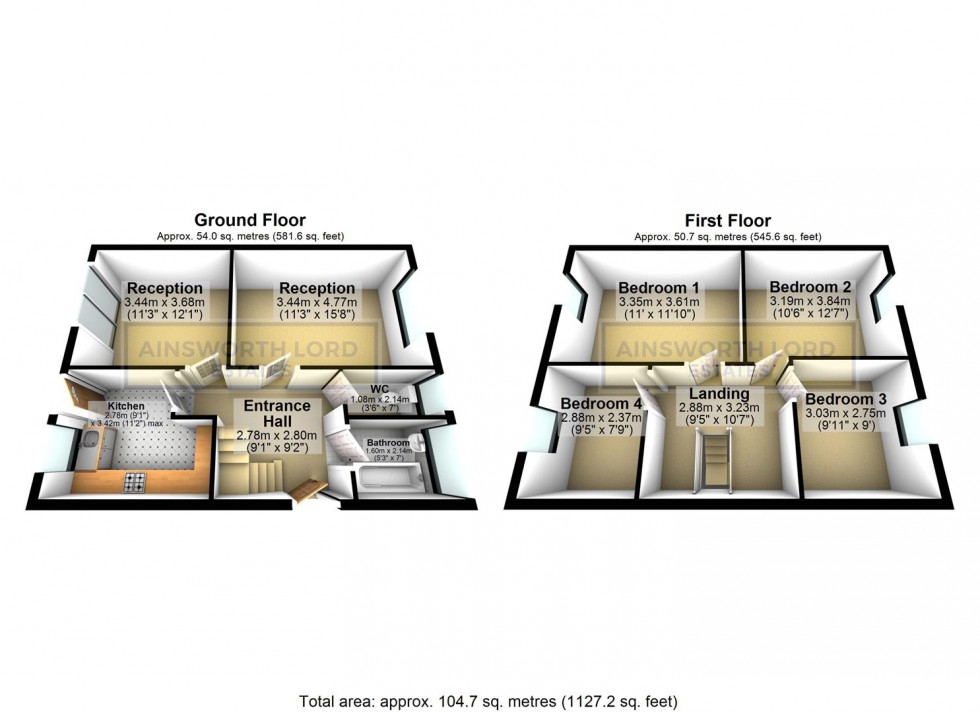Floorplan for Huntington Drive, Darwen