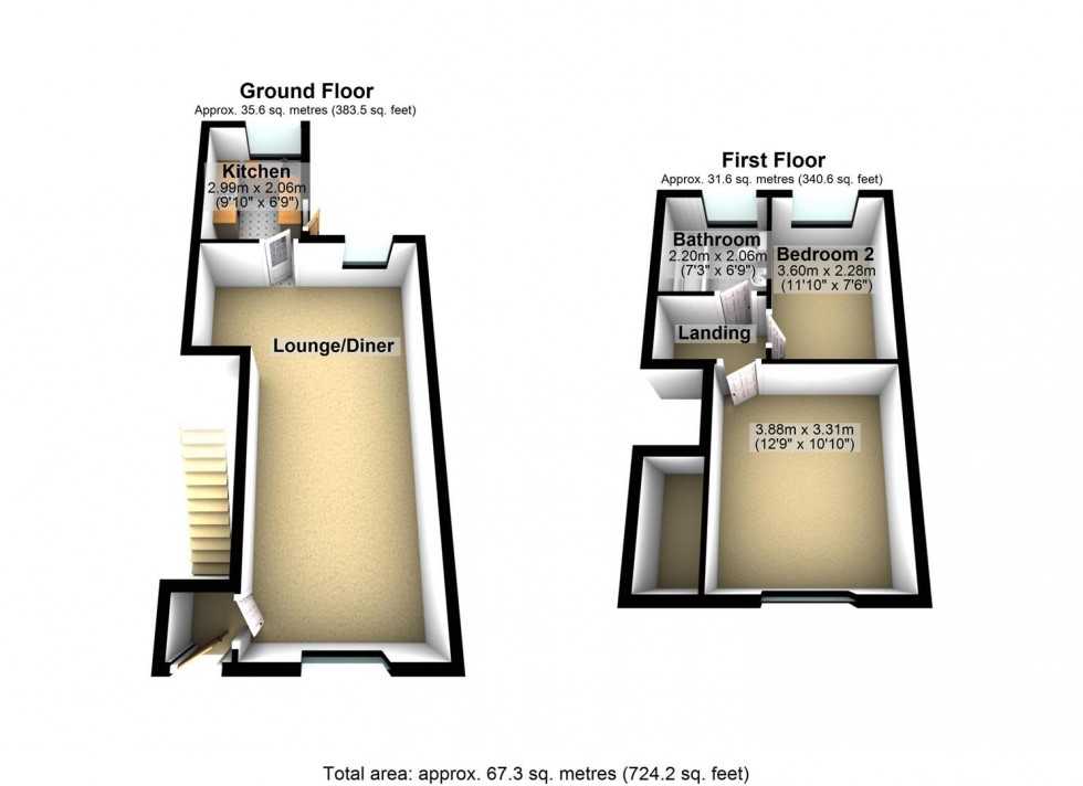 Floorplan for Bolton Road, Ewood, Blackburn