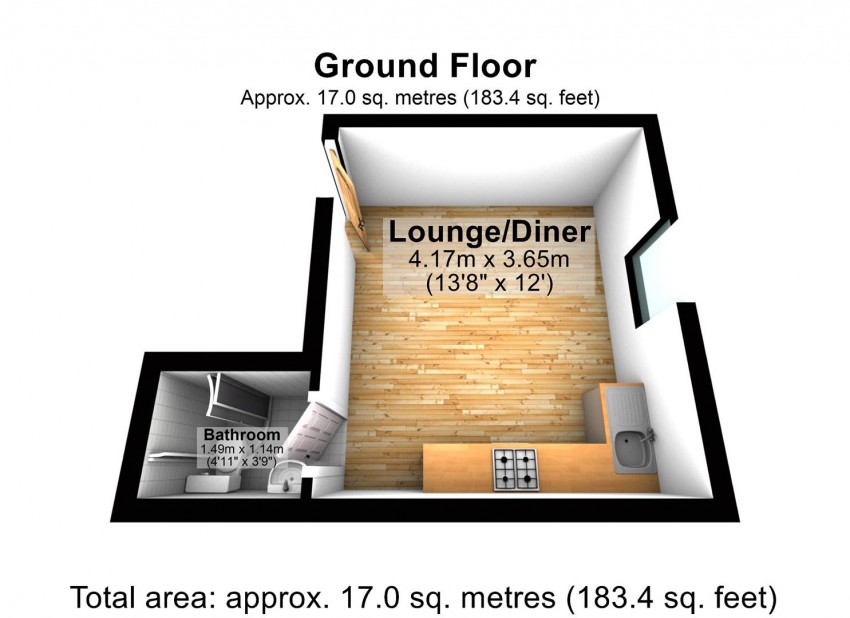 Images for Studio Apt, Blackburn Road, Near Sunnyhurst Woods